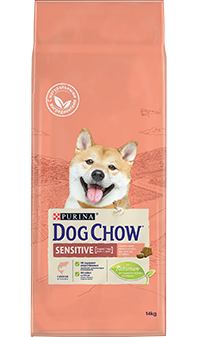 Dog Chow® Adult, с лососем, 14 кг 