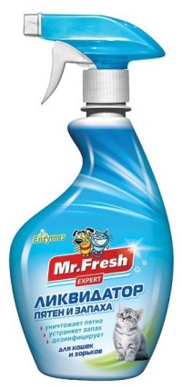 Mr. Fresh ликвидатор пятен и запаха 500мл