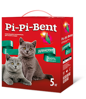 Pi-Pi-Bent для котят, 5кг