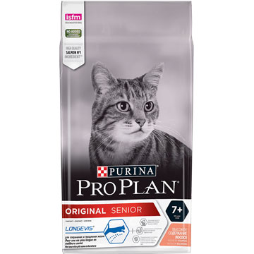 PRO PLAN® ORIGINAL 7+ с лососем, 400гр