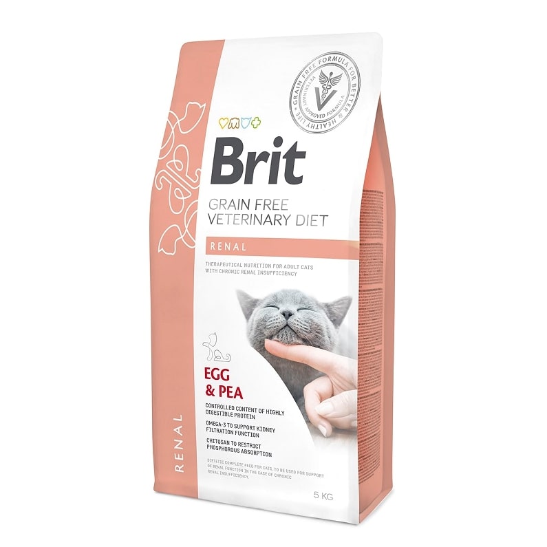 Brit Veterinary Diet Cat Grain free Renal, 400гр
