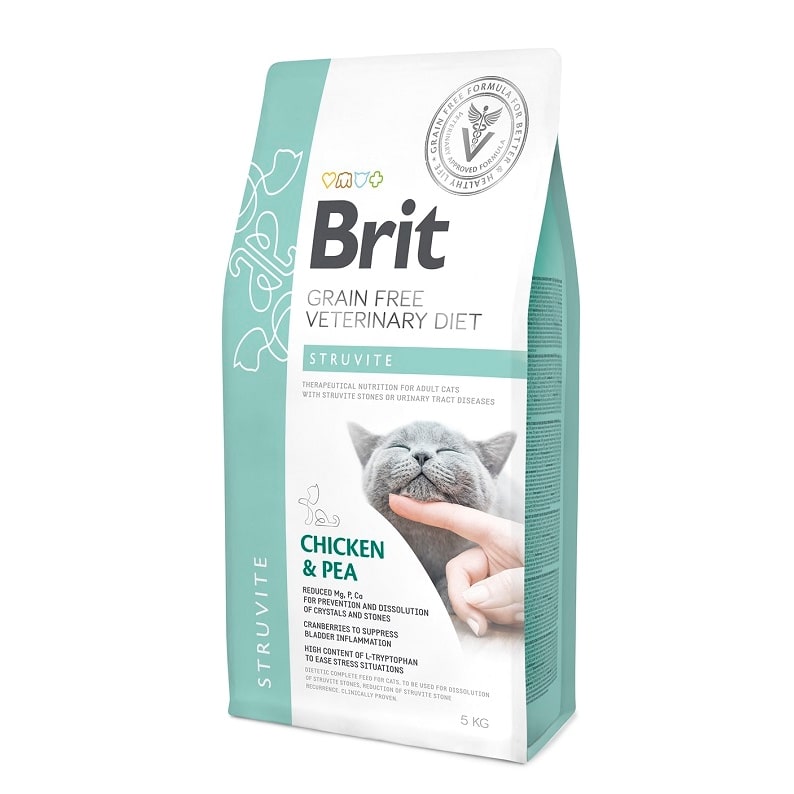 Brit Veterinary Diet Cat Grain free Struvite, 400гр