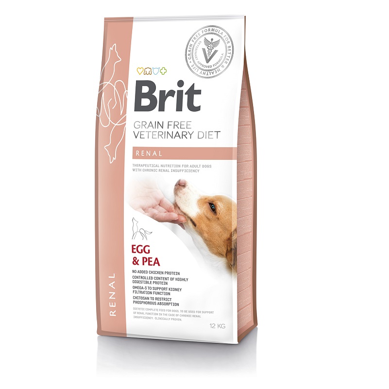 Brit Veterinary Diet Dog Grain Free Renal, 2кг